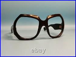Vintage Yves Saint Laurent Ysl 405 Black Acetate Eyeglasses Frame France #143