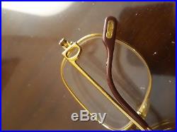 Vintage cartier romance louis eyeglasses size 54mm