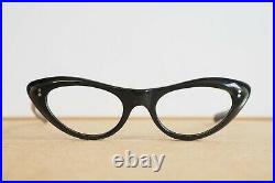 Vintage eyeglasses 1960s Cat eye Multicolor New Old Stock Made In France