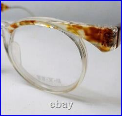 Vintage glasses Oval NOS 1980's IDC Lunettes Jean Francois REY France Lennon