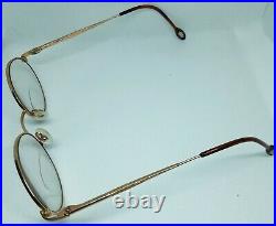 Vintage gold filled 14KGF eyeglasses frames Morel France Double Or Laminé 5851