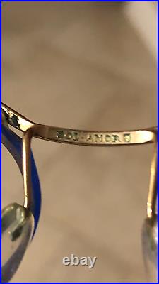 Vintage gold filled Sol Amor cat eye eyeglass frames made in France