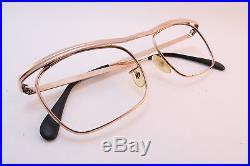 Vintage gold filled eyeglasses frames ALGHA 20 size 50-22 made in England