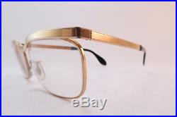 Vintage gold filled eyeglasses frames Solex 14K 1/25 Mod. 503 men's M KILLER