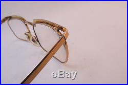 Vintage gold filled eyeglasses frames Solex 14K 1/25 Mod. 503 men's M KILLER