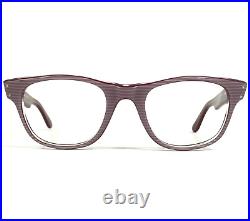 Vintage l. A. Eyeworks Eyeglasses Frames THE BEAT 4 943 Purple Red 45-22-135