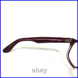 Vintage l. A. Eyeworks Eyeglasses Frames THE BEAT 4 943 Purple Red 45-22-135