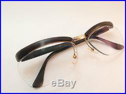 Vintage late 50s eyeglasses frames Amor France Ronnie Kray gold filled men's M