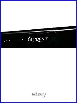 Vtg 60s- 70s YSL Yves Saint Laurent Black/Mosaic Unique Shaped Eyeglass Frames