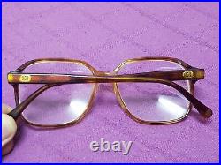 Vtg 70s Givenchy Regent Universal Eyeglasses Square Oversized frame glasses