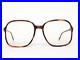 Vtg 70s Nina Ricci 1705 EF Eyeglasses Square Oversized frames Tortoise glasses