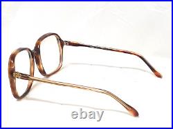 Vtg 70s Nina Ricci 1705 EF Eyeglasses Square Oversized frames Tortoise glasses