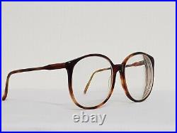 Vtg 70s Oversized Round P3 Womens frames Pappagallo 004 Eyeglasses Amber glasses