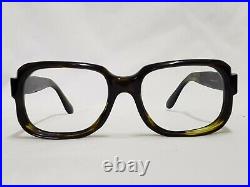 Vtg 70s Oversized Square mens France frames Douglas Eyeglasses thick frame