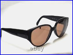 Vtg 80s Oversized Black France Frames ONYX 696 Eyeglasses Seiko Nice sunglasses