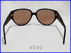 Vtg 80s Oversized Black France Frames ONYX 696 Eyeglasses Seiko frame sunglasses