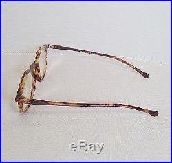 Vtg Authentic Francois Pinton Faux Tortoise Horn Rimmed Eyeglasses Frames