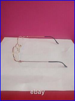 Vtg. Fred F10-L02 eyeglasses Made In France Oval Half Rim Frame Never Used