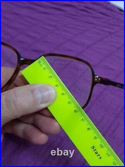 Vtg Nina Ricci 1705 Ef Eyeglasses Oversized Frames Huge Bug Eye Square Glasses