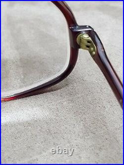 Vtg OVERSIZED France frames Atlas glasses Eyeglasses thick Square frame Nice