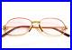 Vtg Rare 1989 Cartier Panthere P. M. Eyeglasses Gold 22k Shadow Pink Sunglasses