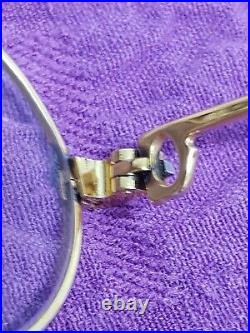 Vtg Rare 1989 Cartier Panthere P. M. Eyeglasses Gold 22k Shadow Pink Sunglasses