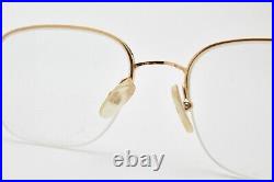 Woman man eyewear VUILLET VEGA PRESTIGE 384 5320 gold plated frame glasses
