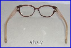 Women's Anne Et Valentin Olympe 1255 Eyeglass Frames Brown Pink