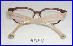 Women's Anne Et Valentin Olympe 1255 Eyeglass Frames Brown Pink