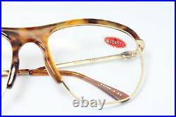 XL Ettore Bugatti 65239 B Aviator Vintage Glasses Eyeglasses Lunettes Frame Rare