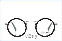 Yohji Yamamoto Modern Vintage Round Eyeglasses Black 1003 914