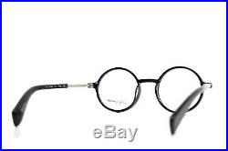 Yohji Yamamoto Modern Vintage Round Eyeglasses Black 1006 019