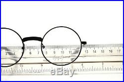 Yohji Yamamoto Modern Vintage Round Eyeglasses Black 3001 002