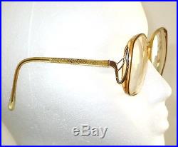 Yves Saint Laurent Eyeglass Frames YSL 324 Frame France Golden Vintage 1970's