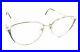 Yves Saint Laurent NEW Vintage Ilion Gold Eyeglasses Frames 54-17 135 France