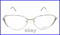 Yves Saint Laurent NEW Vintage Ilion Gold Eyeglasses Frames 54-17 135 France