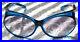 Yves Saint Laurent Too Glam/Radical Blue Sunglasses 70’s/80’s