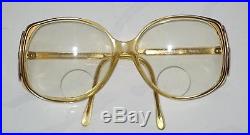 Yves Saint Laurent Vintage Eyeglass Frames YSL 324 Frame France Golden 1970's