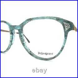 Yves Saint Laurent Vintage Eyeglasses Mod. Persephone Colour 670 with Rhinestone