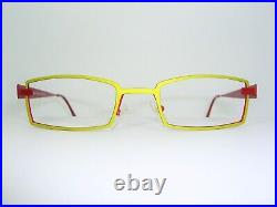 Zenka, eyeglasses, Titanium alloy oval frames changeable front color NOS vintage